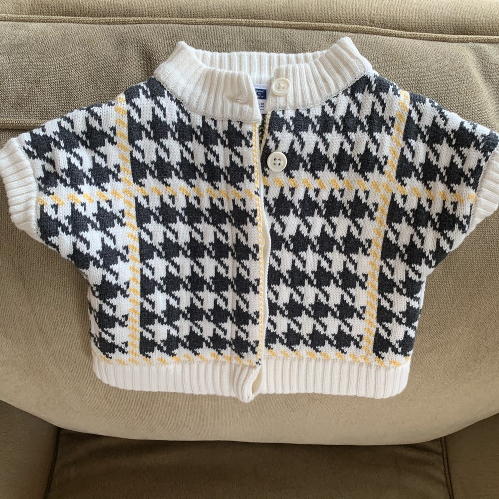 Janie and Jack Button Sweater